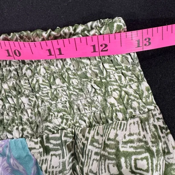 Mystree Floral Patchwork Midi Skirt - Picture 6 of 11